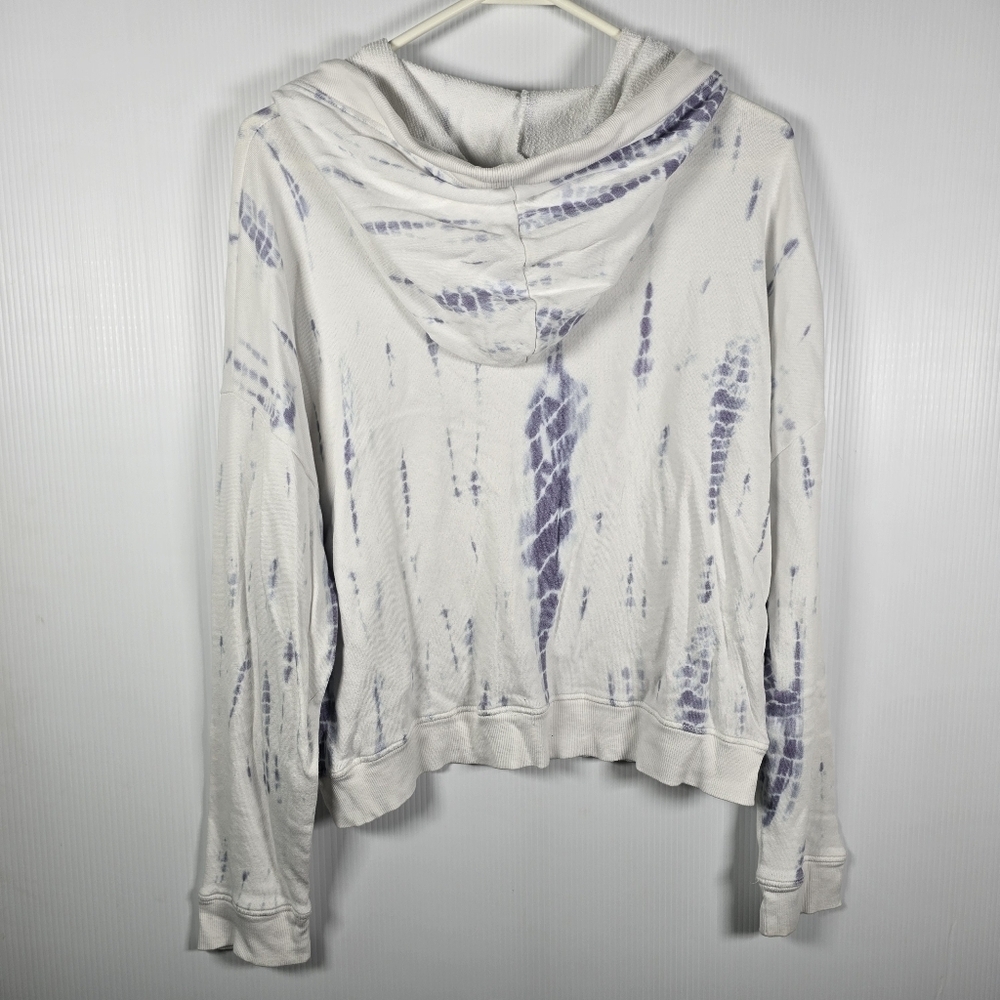 Rails Murray Hoodie Cloud Tie Dye Size Medium Womens Sweatshirt Blue White - Picture 3 of 15